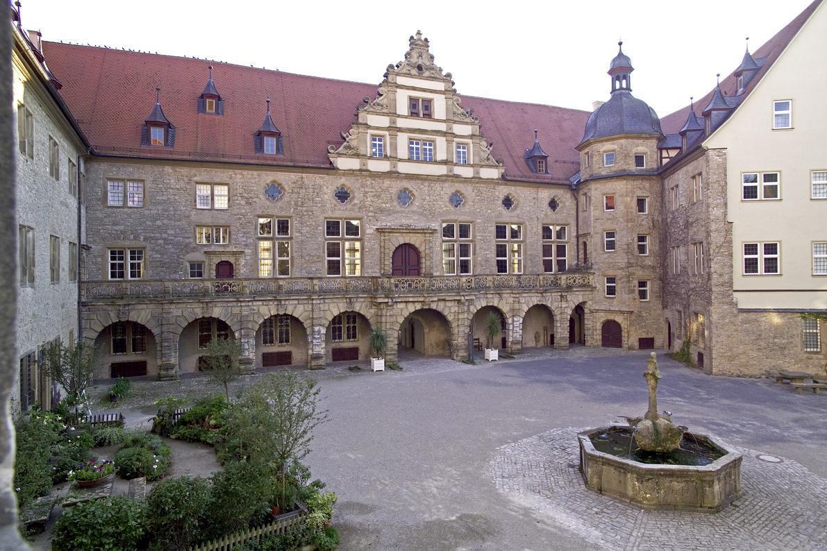 Innenhof von Schloss Weikersheim