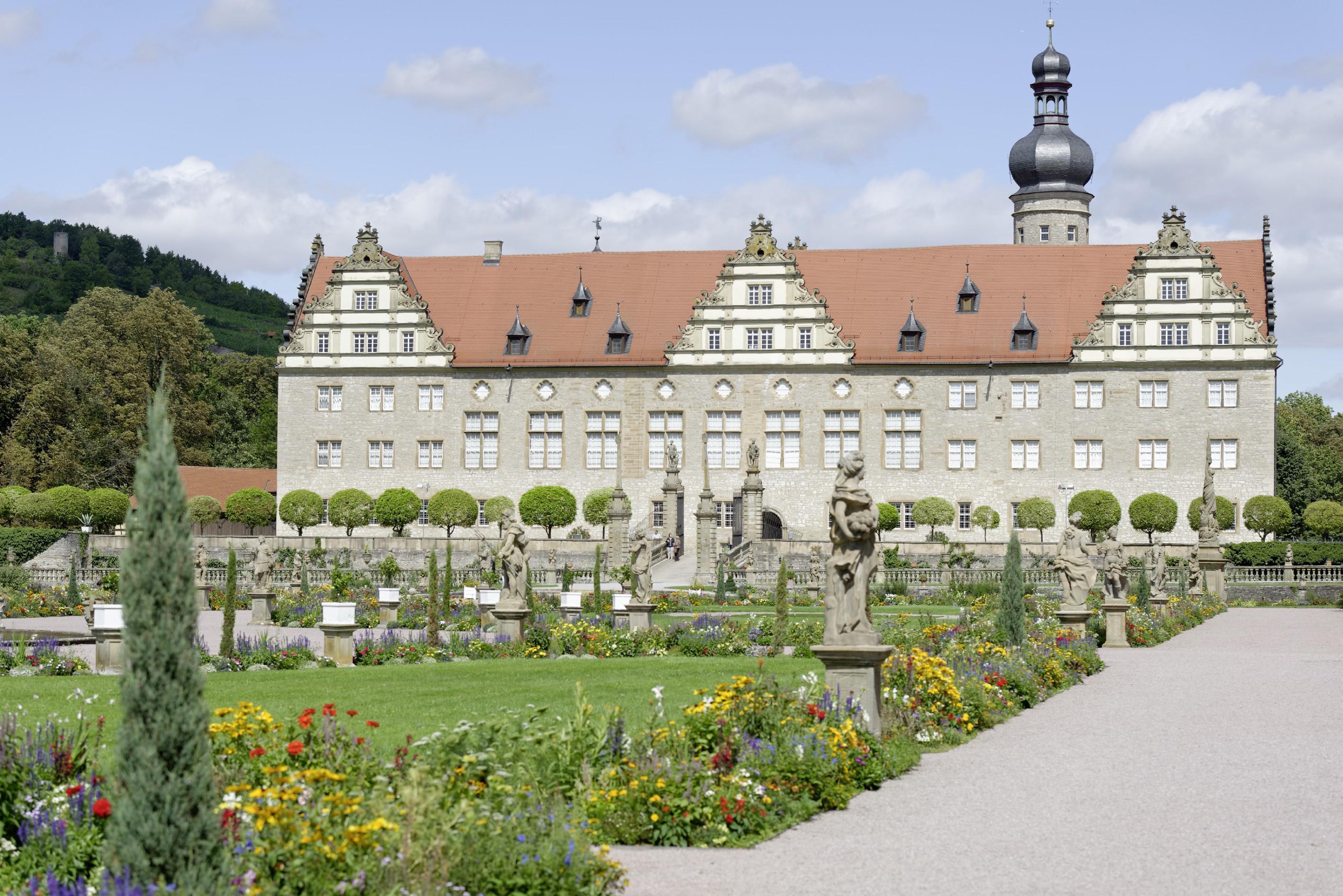 Außenansicht von Schloss Weikersheim