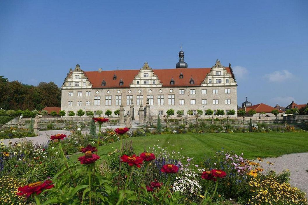 Rabatte im Weikersheimer Schlossgarten am 23. September 2016