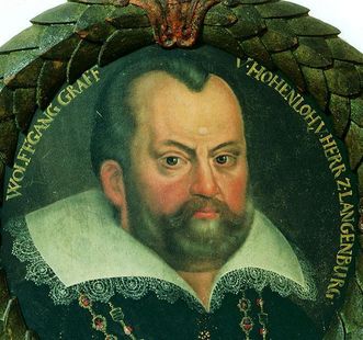 Graf Wolfgang II., historisches Portrait