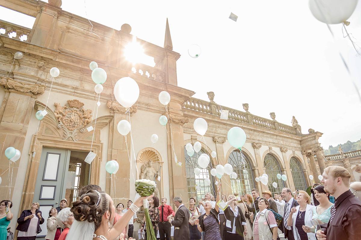 Weikersheim Palace, Wedding of Jennifer and Robert Tofan