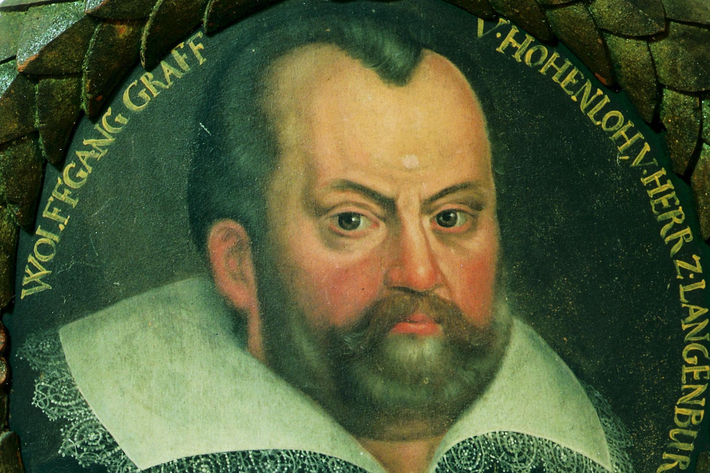 Portrait des Grafen Wolfgang von Hohenlohe