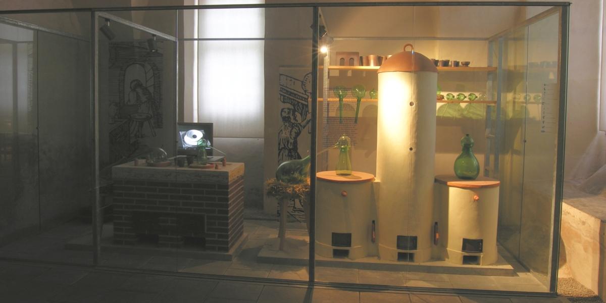 Modelle in der Ausstellung „Alchemie im Schloss Weikersheim“