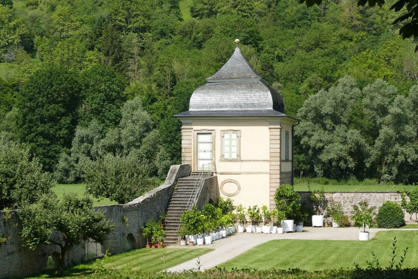 Schloss und Schlossgarten Weikersheim, außen, Teehaus