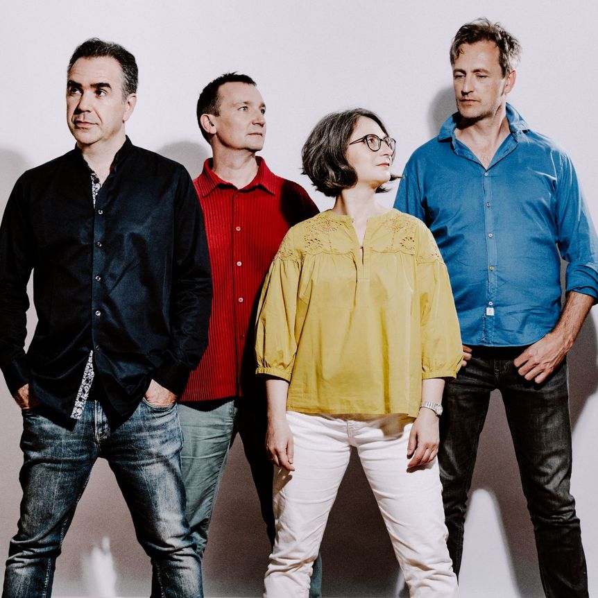 Foto des Quartetts "Kuss"