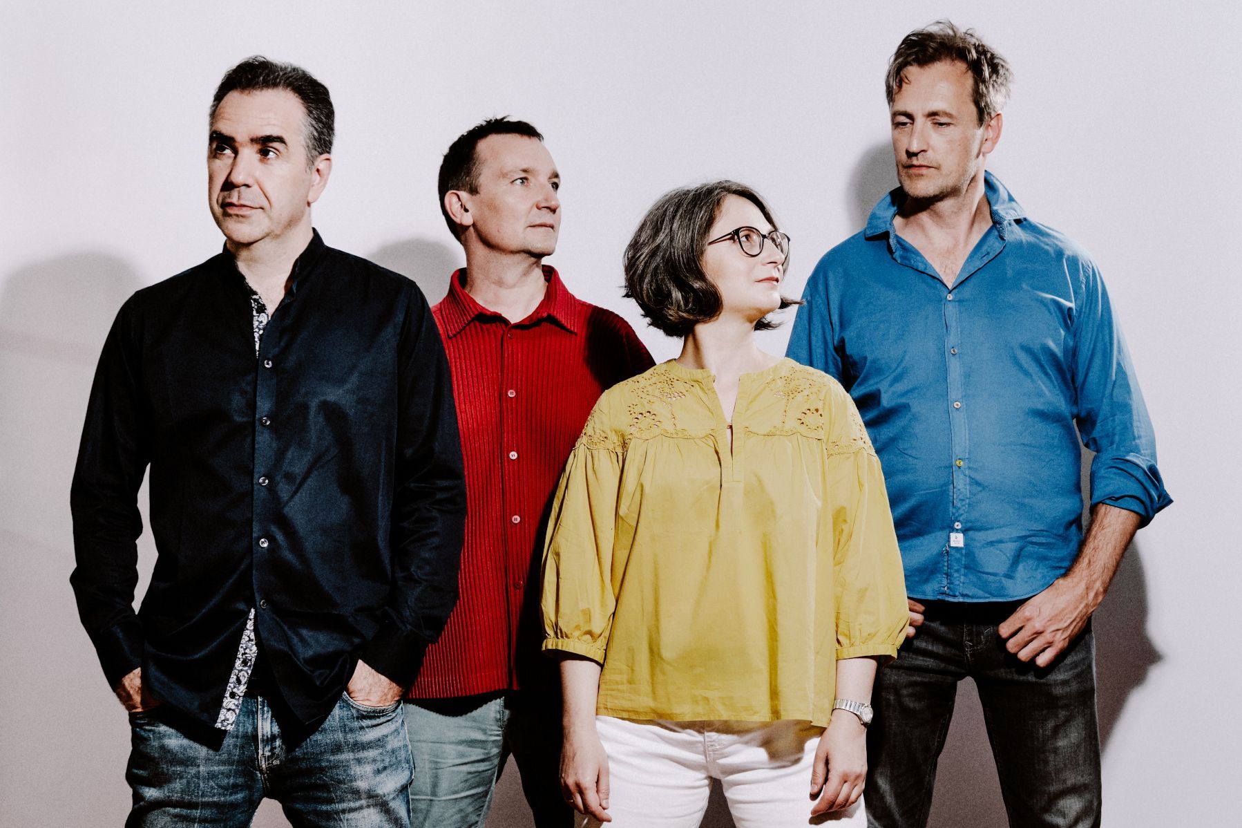 Foto des Quartetts "Kuss"