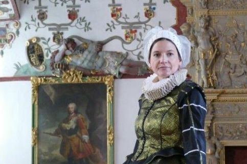 Schloss und Schlossgarten Weikersheim, Event, Kostümführung, Gräfin Magdalena von Hohenlohe