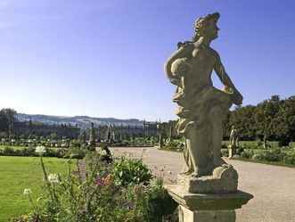 Personifikation des Wasser, Statue, Schloss Weikersheim