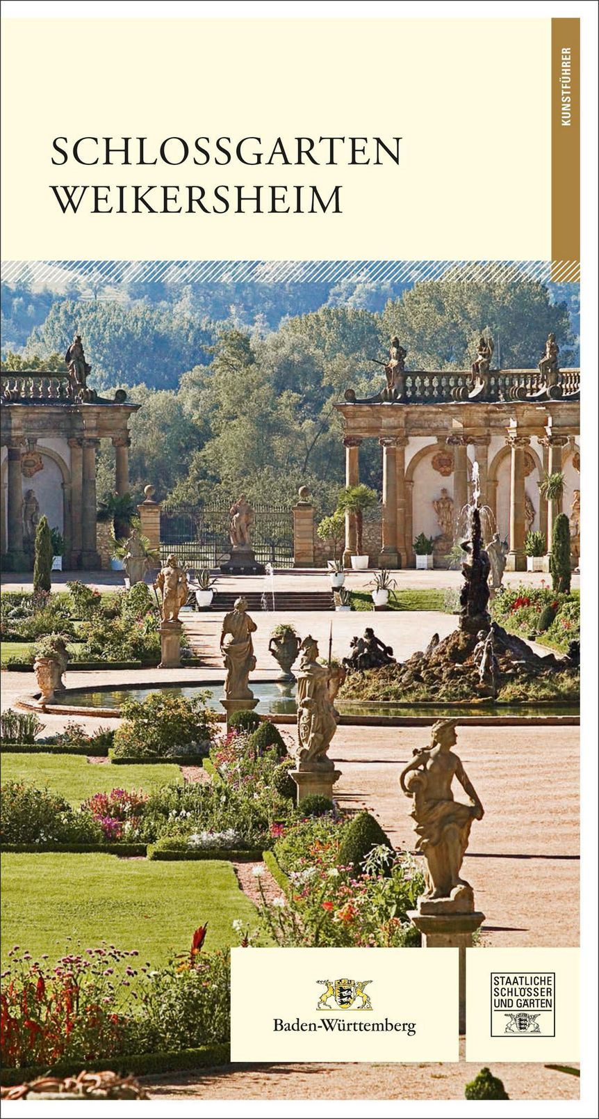 Deckblatt des Führers "Schlossgarten Weikersheim"