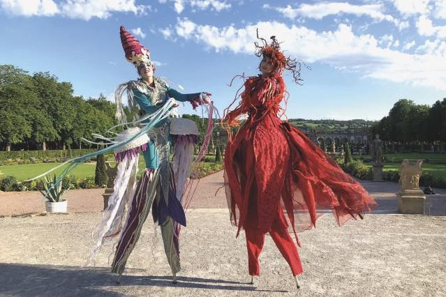 Schlossgarten Weikersheim bei Nacht, Event, Hohenloher Kultursommer