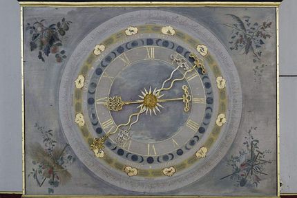 Château et Parc de Weikersheim, Peintures au plafond du salon des chevaliers