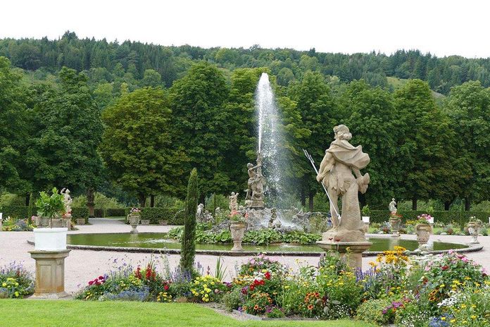 Weikersheim Palace and Gardens, Fountain of Hercules