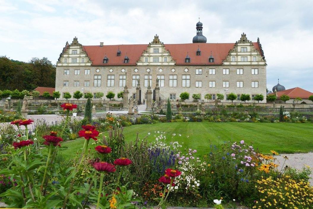 Rabatte im Weikersheimer Schlossgarten am 30. September 2016