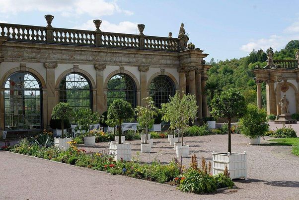 Weikersheim Palace, View of the orangery