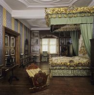 Schlafzimmer in Schloss Weikersheim