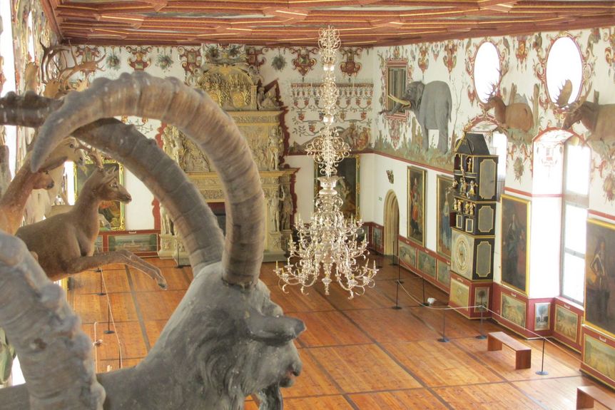 Schloss und Schlossgarten Weikersheim, Innen, Rittersaal