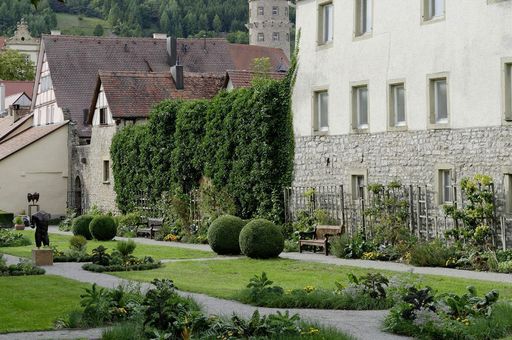 Küchengarten von Schloss Weikersheim