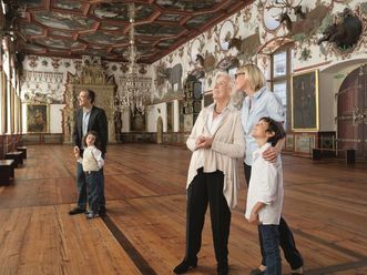 Schloss und Schlossgarten Weikersheim, Besucher, Rittersaal