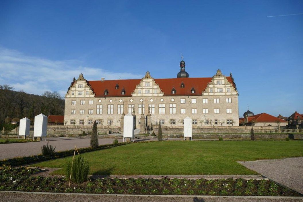 Rabatte im Weikersheimer Schlossgarten am 30. Dezember 2016