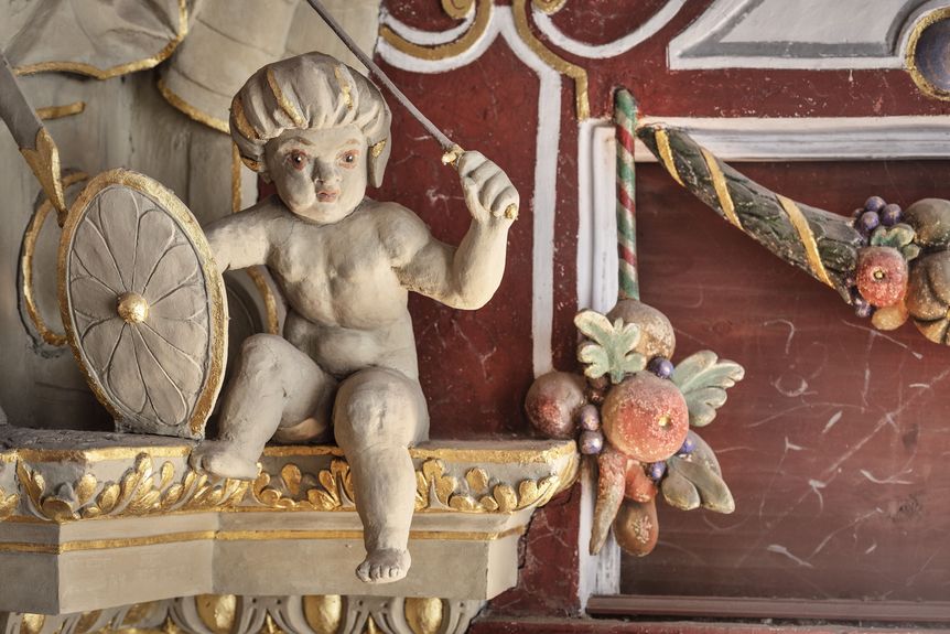 Schloss und Schlossgarten Weikersheim, Detail