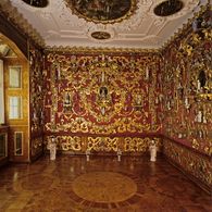 Foto: Staatliche Schlösser und Gärten Baden-Württemberg, Arnim Weischer Spiegelkabinett in Schloss Weikersheim