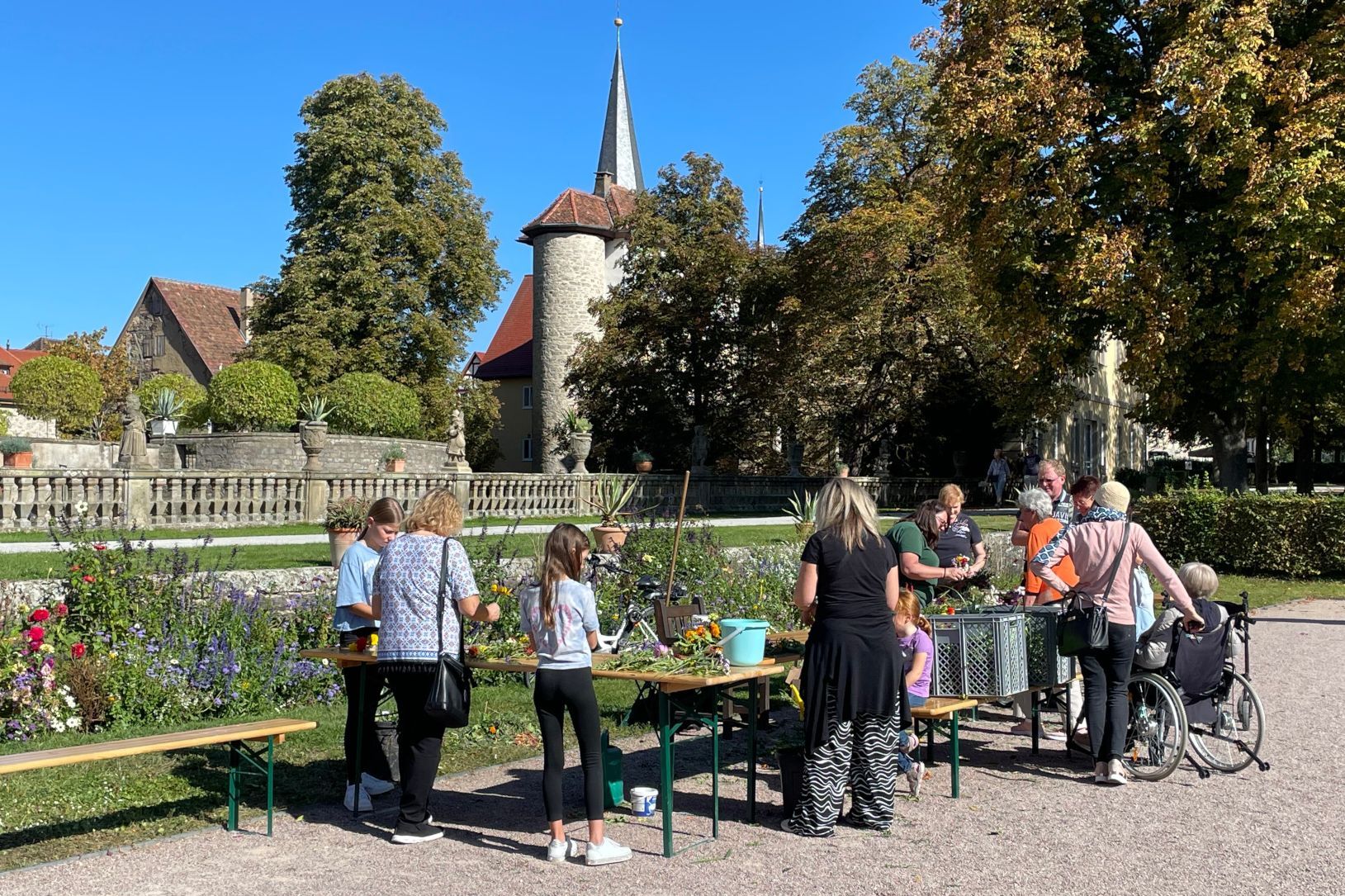 Schloss und Schlossgarten Weikersheim, Event, Aktionstag zum Herbstbeginn