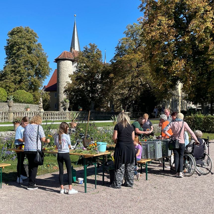 Schloss und Schlossgarten Weikersheim, Event, Aktionstag zum Herbstbeginn