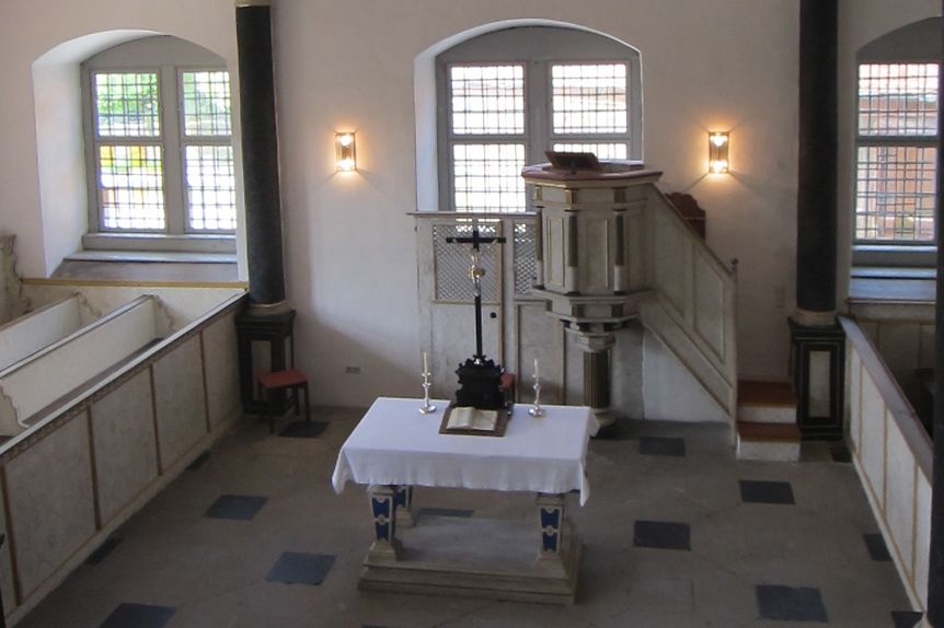 Schloss und Schlossgarten Weikersheim, Innenansicht, Schlosskapelle