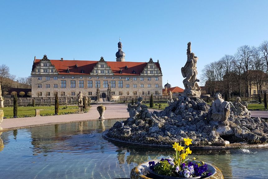 Schloss und Schlossgarten Weikersheim, Garten, Herkulesbrunnen 