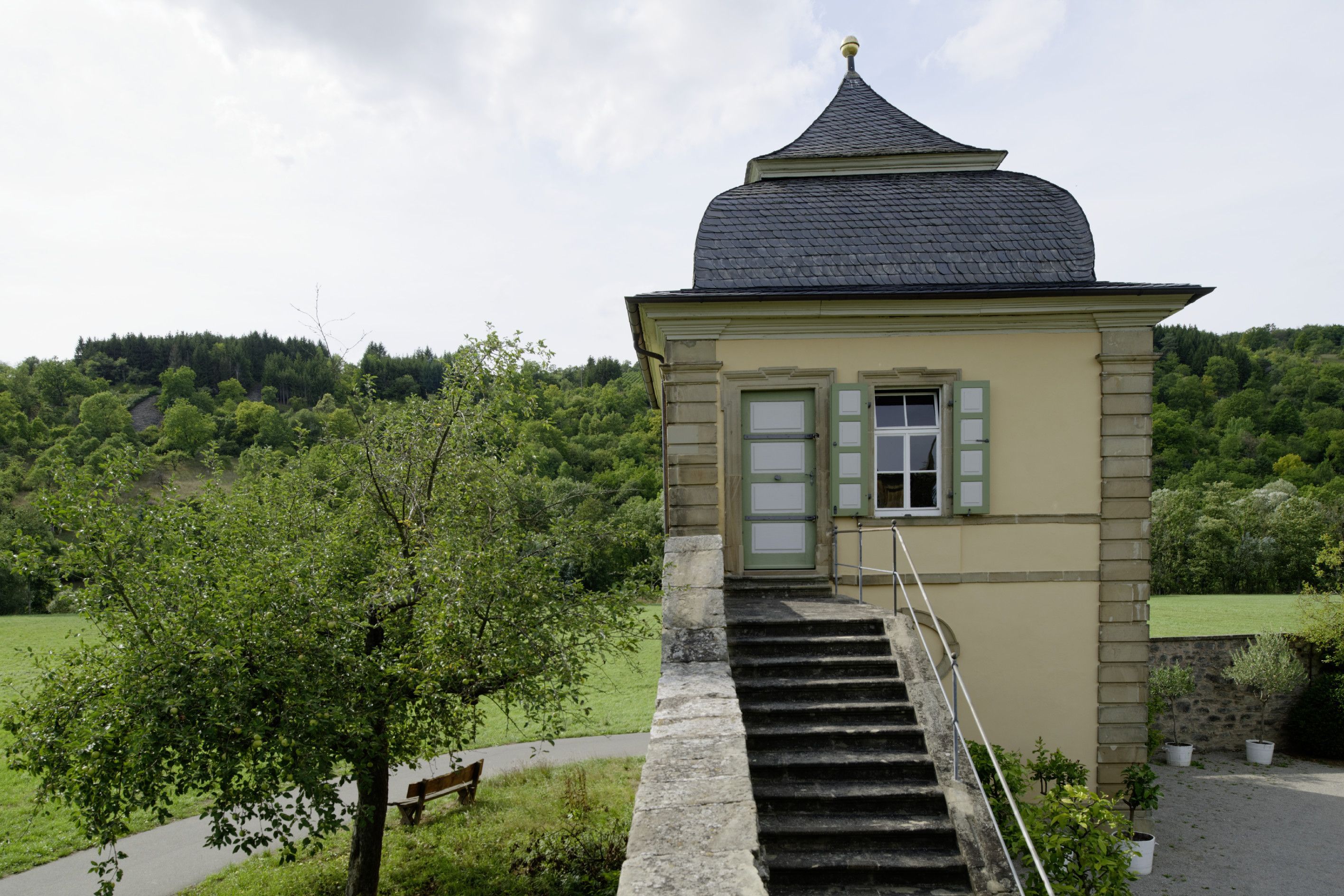 Schloss und Schlossgarten Weikersheim, Garten, Teehaus