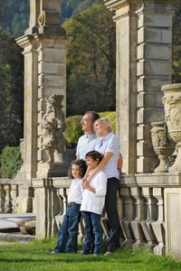 Besucher im Schlossgarten