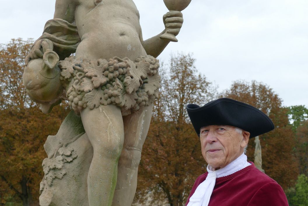 Schloss und Schlossgarten Weikersheim, Event, Kostümführung, Von Frankreich bis ins Frankenland, Schlossgarten