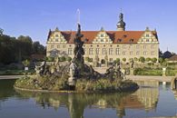 Foto: Staatliche Schlösser und Gärten Baden-Württemberg, Arnim Weischer Herkulesbrunnen im Schlossgarten Weikersheim
