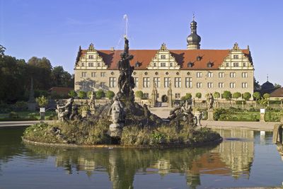 Herkulesbrunnen im Schlossgarten Weikersheim