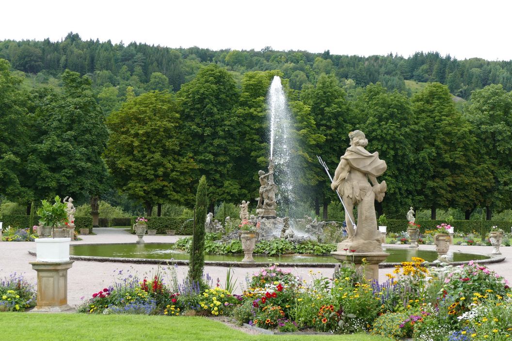 Schloss und Schlossgarten Weikersheim, Garten, Herkulesbrunnen