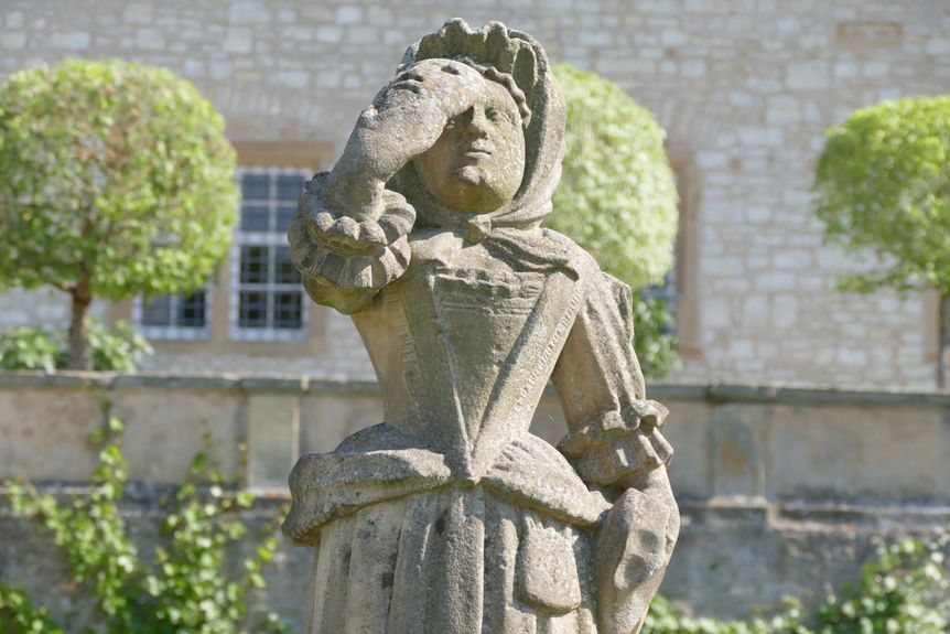 Schloss und Schlossgarten Weikersheim, Außen, Zwergengalerie