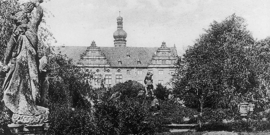 Schloss und Schlossgarten Weikersheim, Historische Ansicht