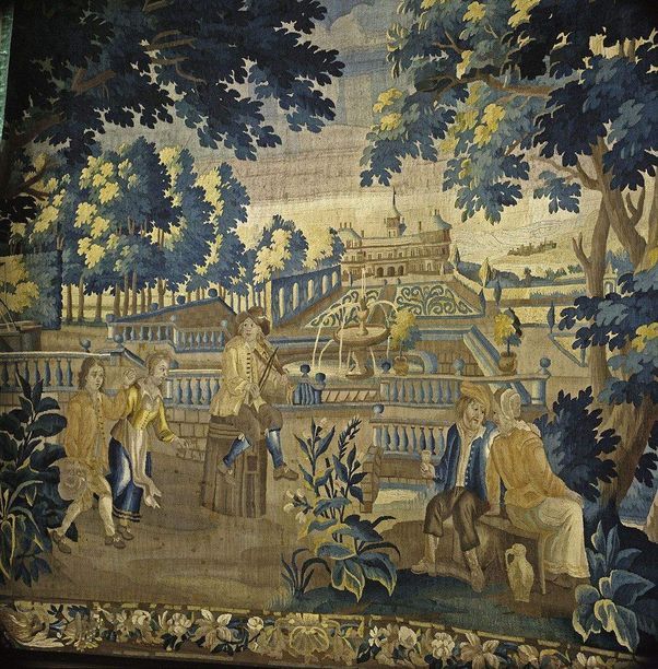 Weikersheim Palace and Gardens, Tapestry in the antechamber