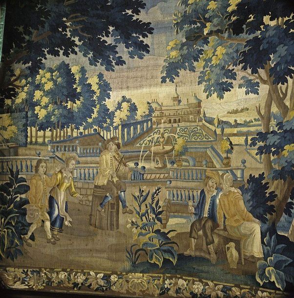 Château et Parc de Weikersheim, Tapisserie dans l'antichambre