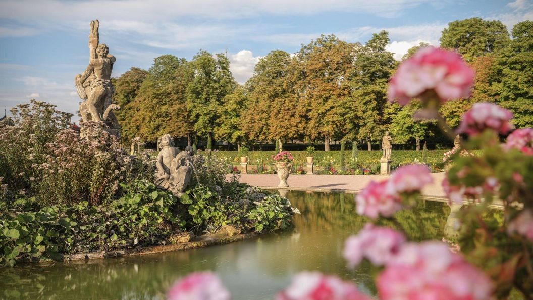 Schloss und Schlossgarten Weikersheim, Garten, Herkulesbrunnen