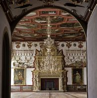 Foto: Staatliche Schlösser und Gärten Baden-Württemberg, Arnim Weischer Rittersaal in Schloss Weikersheim