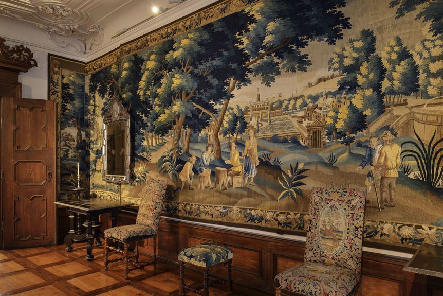 Schloss und Schlossgarten Weikersheim, Innen, Schöne Gemächer, Vorgemach